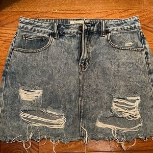 Jean skirt, size 27